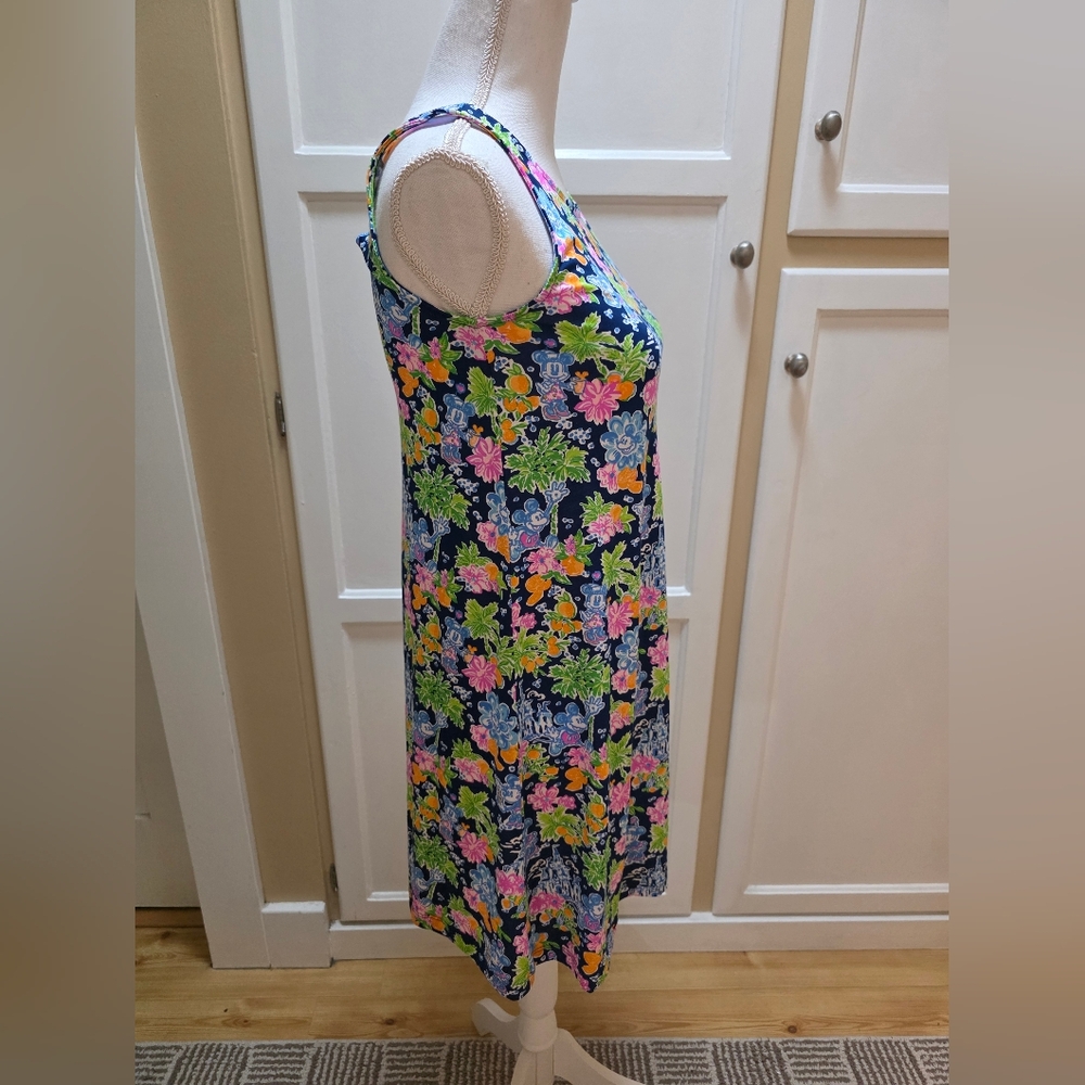 Lily Pulitzer Disney Inspired Floral Sleeveless Dress NWT - Picture 10 of 14